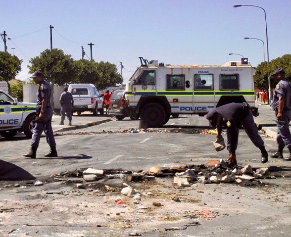 Photo of police vehicles