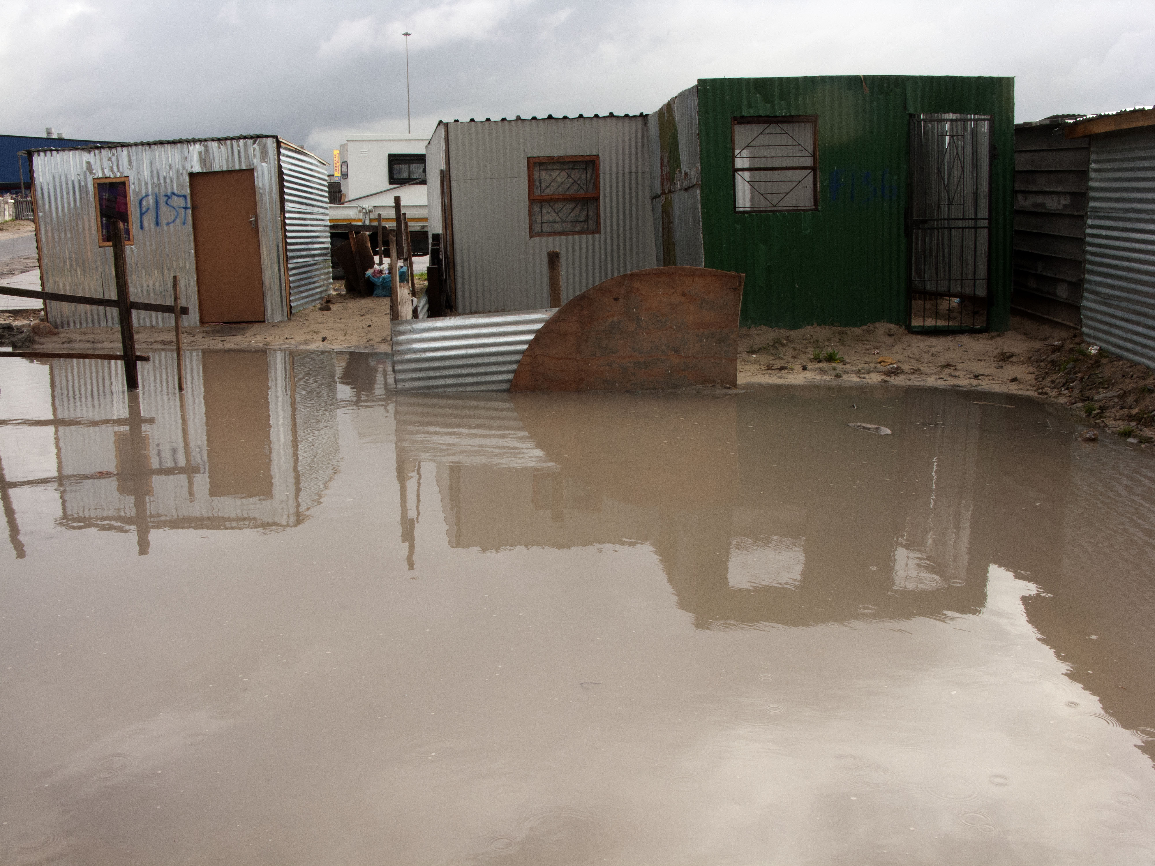 Photo of flooding in Cape Town