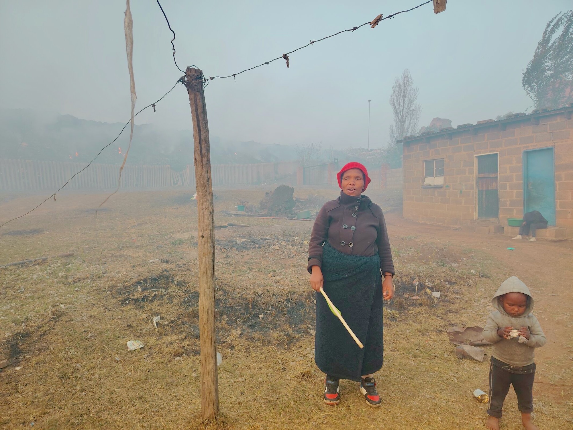 Dump site fire leaves Maseru residents in choking smoke for days MNNCIJ