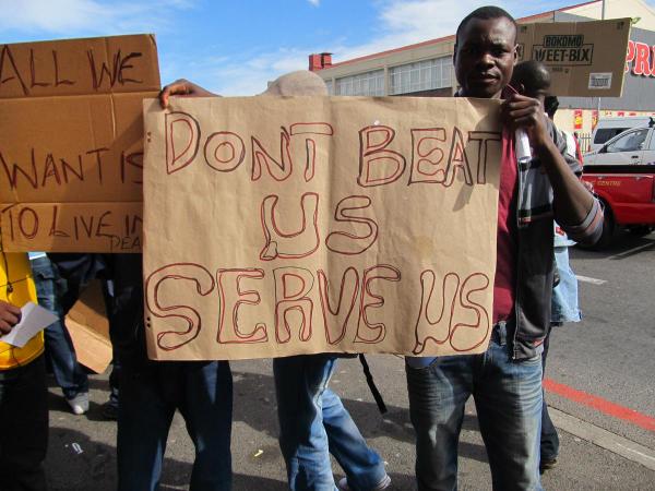 Photo of protesters